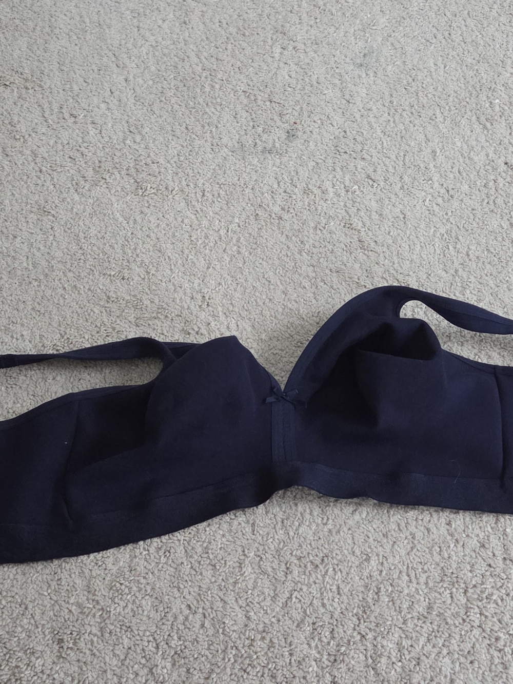 Cacique Navy Convertible Strapless T-Shirt Bra